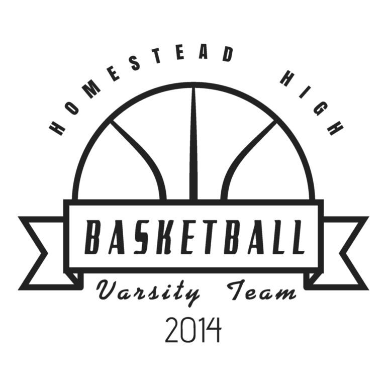 Basketball Template DNT001 BW Thumbnail