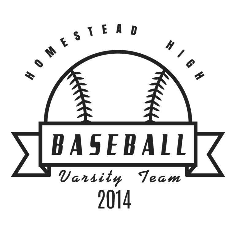 Baseball Template DNT001 BW Thumbnail