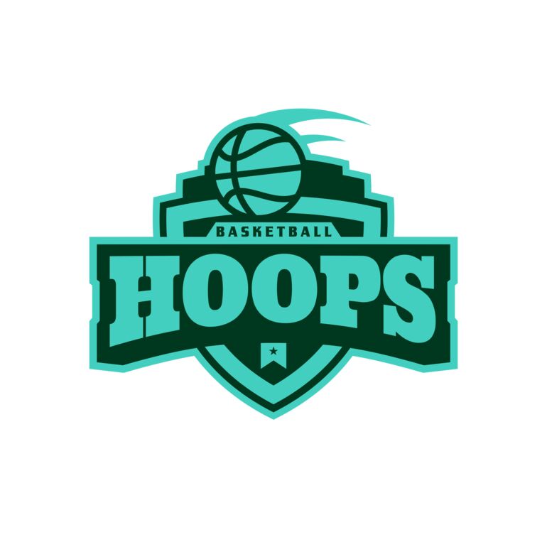 Hoops Basketball logo template 02 Thumbnail