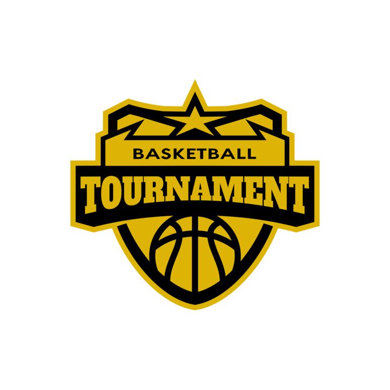 Tournament Basketball logo template 02 Thumbnail