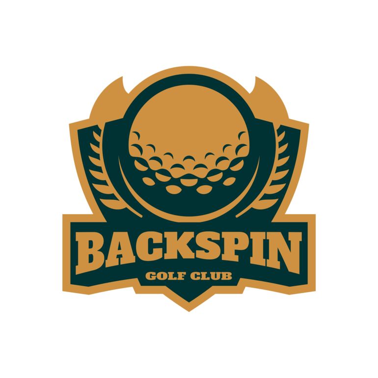 Backspin Golf club logo template Thumbnail