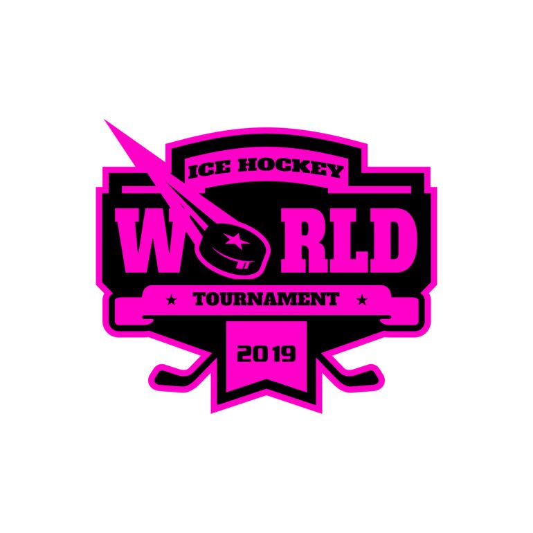 World Ice Hockey Tournament logo template Thumbnail
