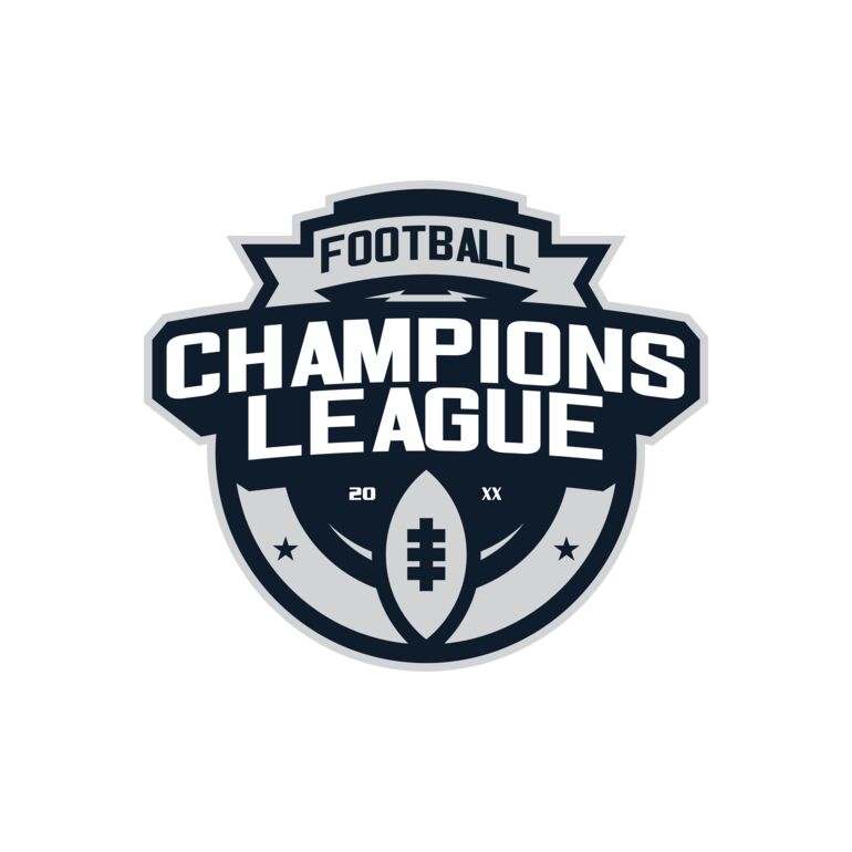 Champions League Football logo template Thumbnail