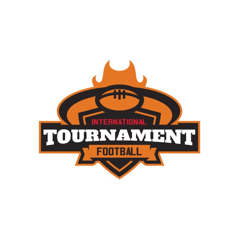 Tournament International Football logo template Thumbnail