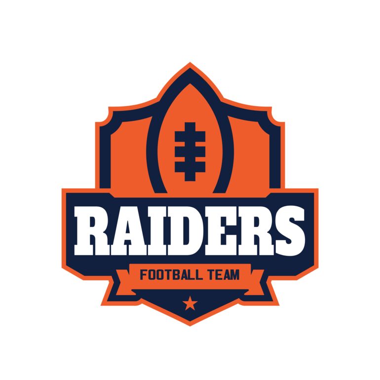 Raiders Football Team logo template Thumbnail