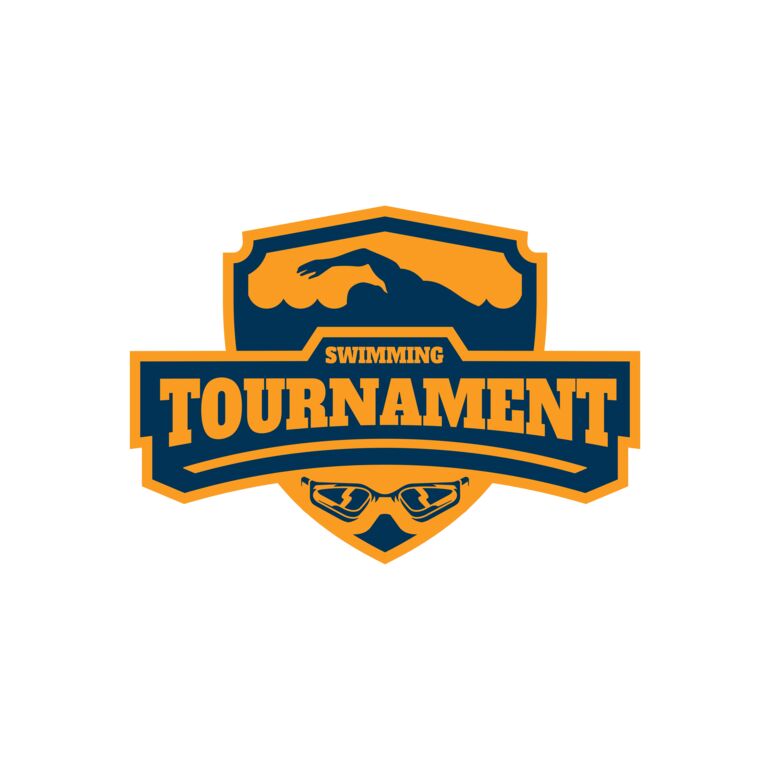 Swimming Tournament logo template 02 Thumbnail
