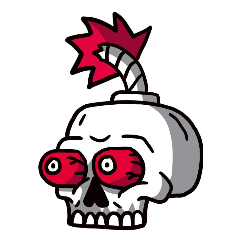 Elements Skulls logo template 85 Thumbnail