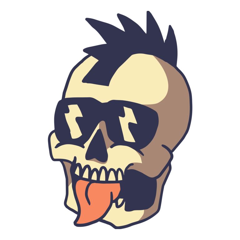 Elements Skulls logo template 88 Thumbnail