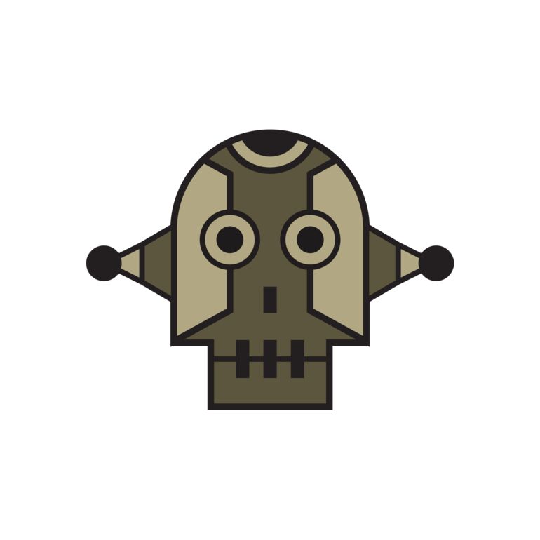 Elements Skulls logo template 150 Thumbnail