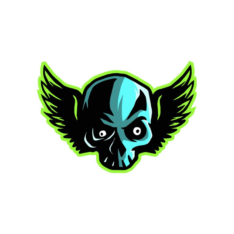Elements Skulls logo template 180 Thumbnail