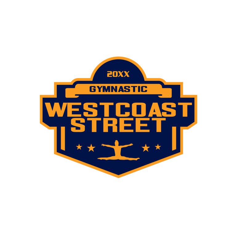 West Coast Street Gymnastic logo template 02 Thumbnail