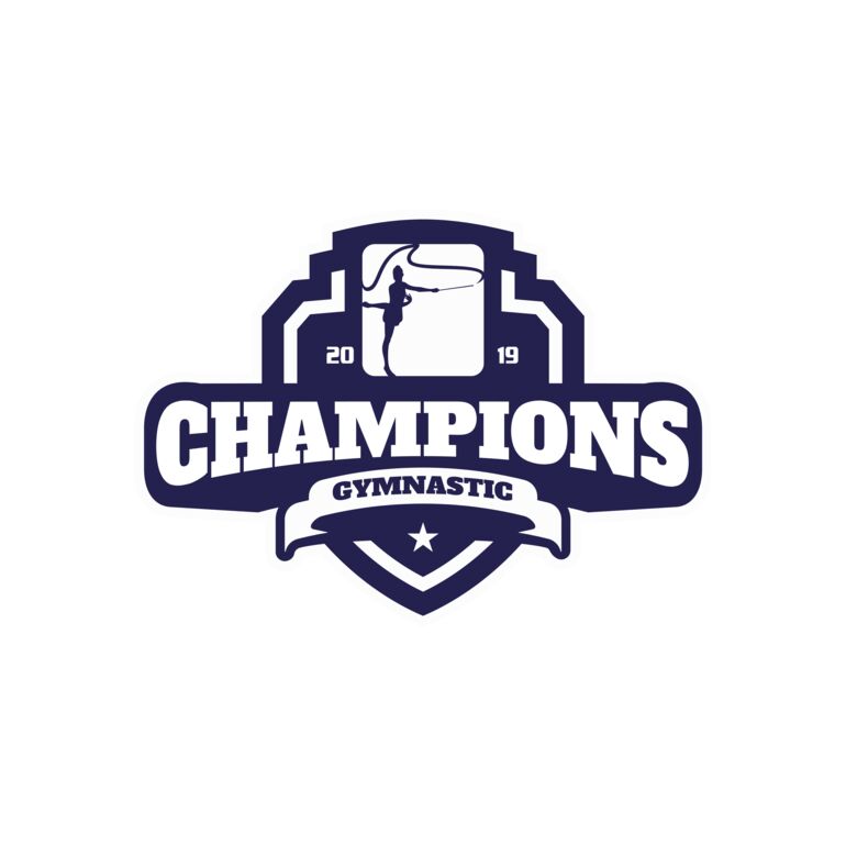 Champions Gymnastic logo template 02 Thumbnail