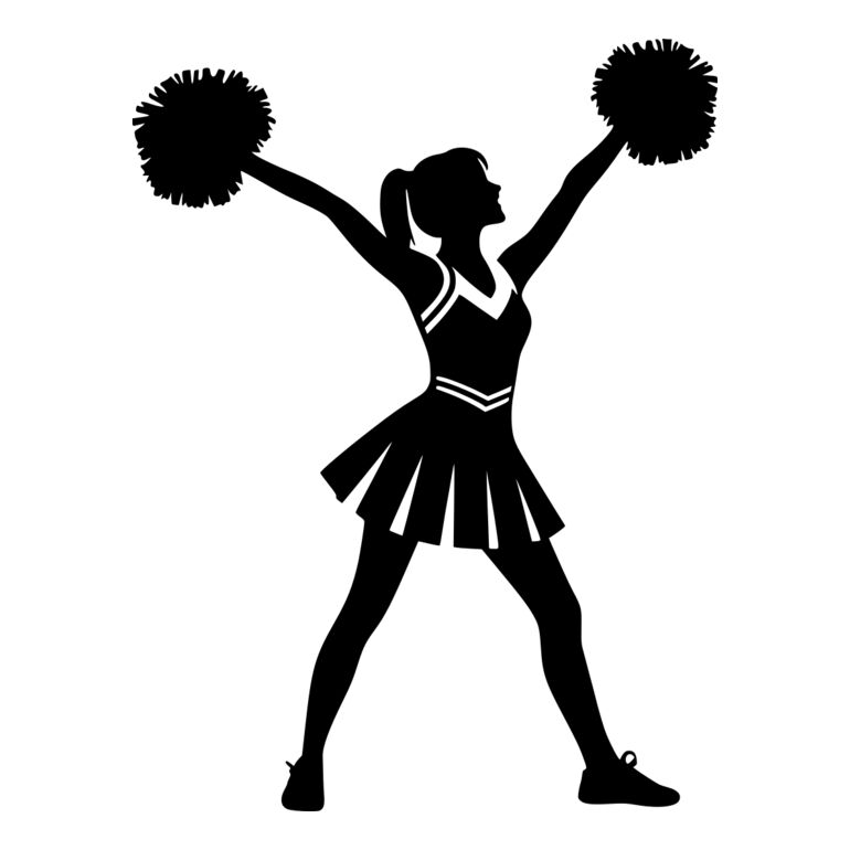 Cheerleading   Clipart 6 Thumbnail