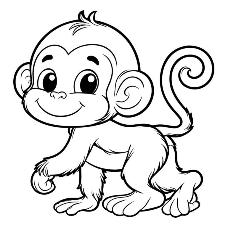 Monkey   Clipart 1 Thumbnail