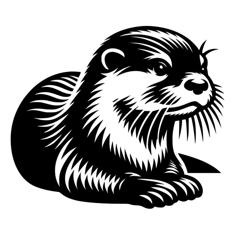 Otter   Clipart 2 Thumbnail