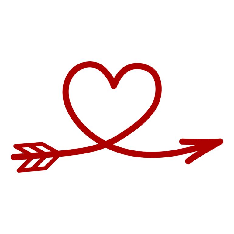 Red heart with arrow Thumbnail