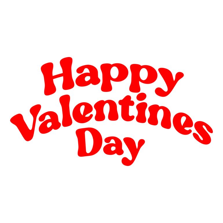 Valentines Day Text Thumbnail