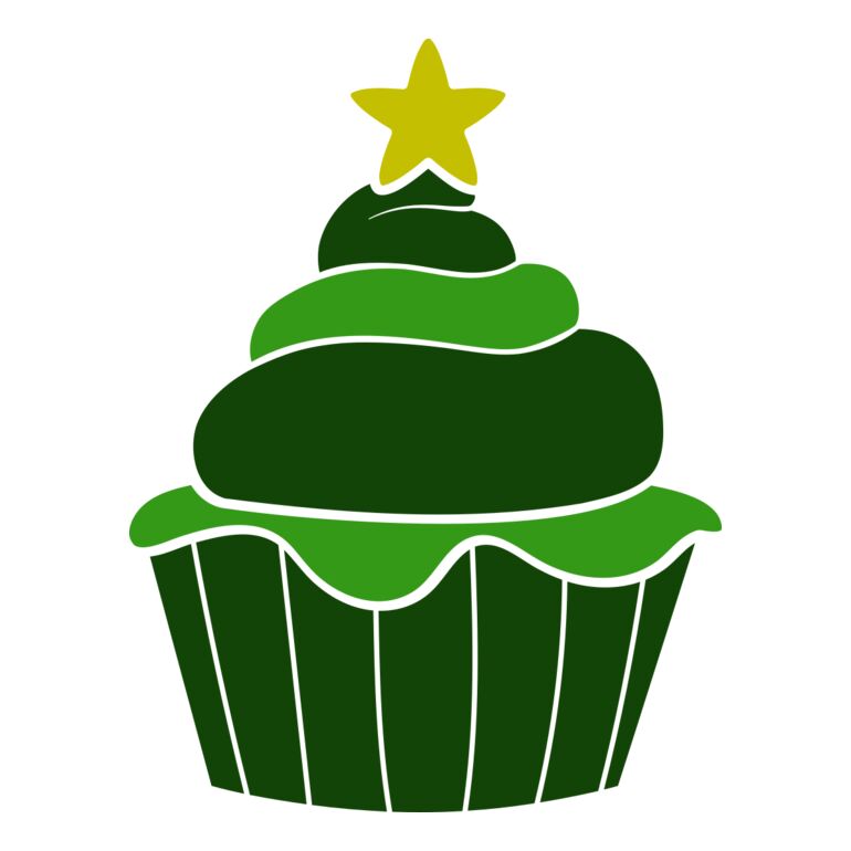 Christmas Tree Cupcake Thumbnail