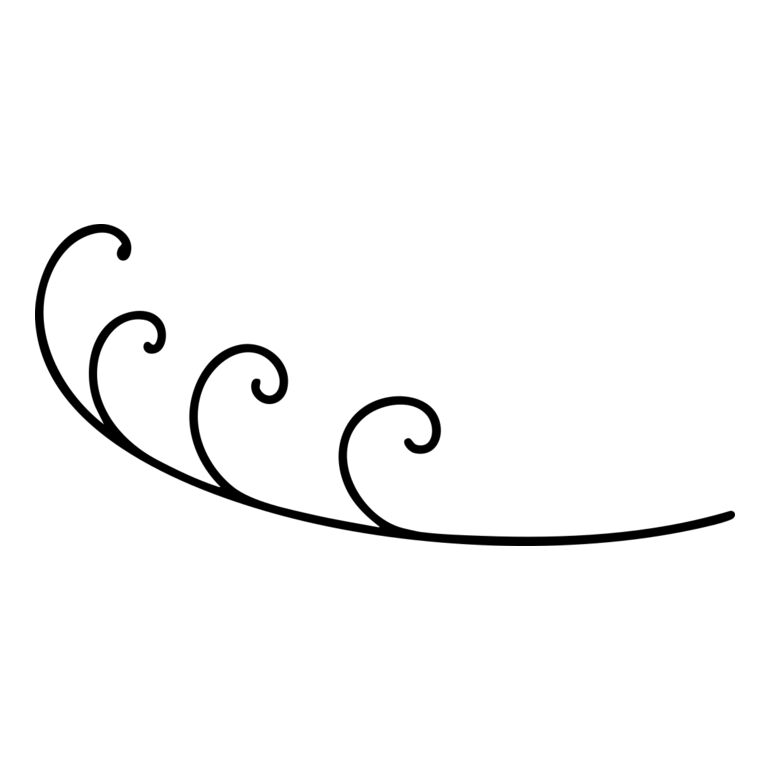 Curved Leaf Swirl Thumbnail