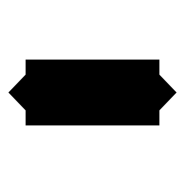 Notched Rectangle Label Thumbnail
