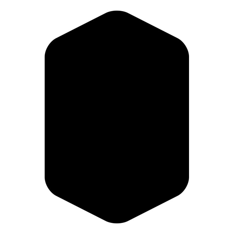 Tall Hexagon Badge Thumbnail