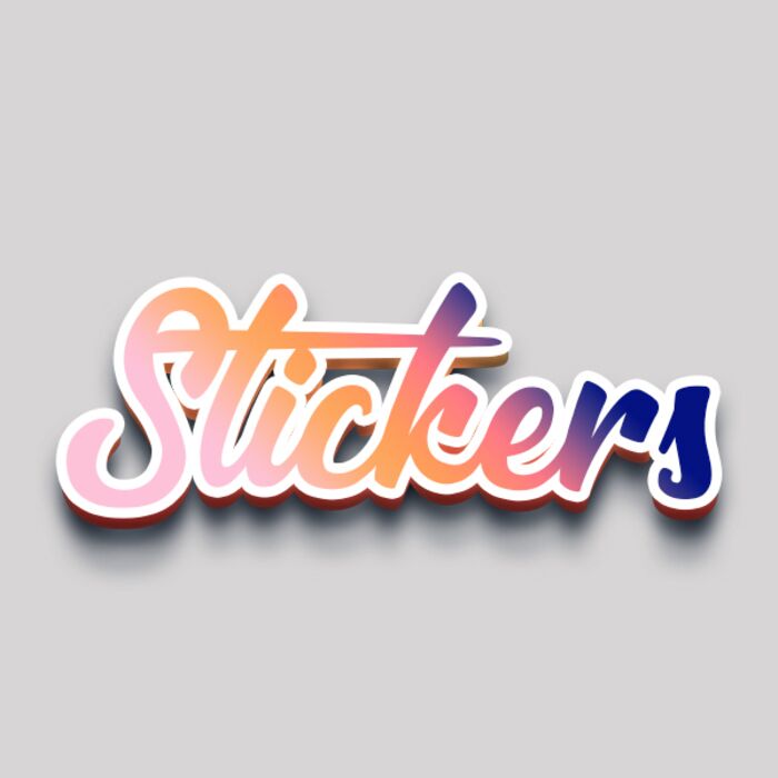 25 Stickers 3"x3" Thumbnail