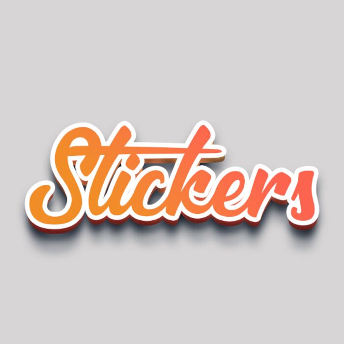 75 Stickers 2"x2" Thumbnail