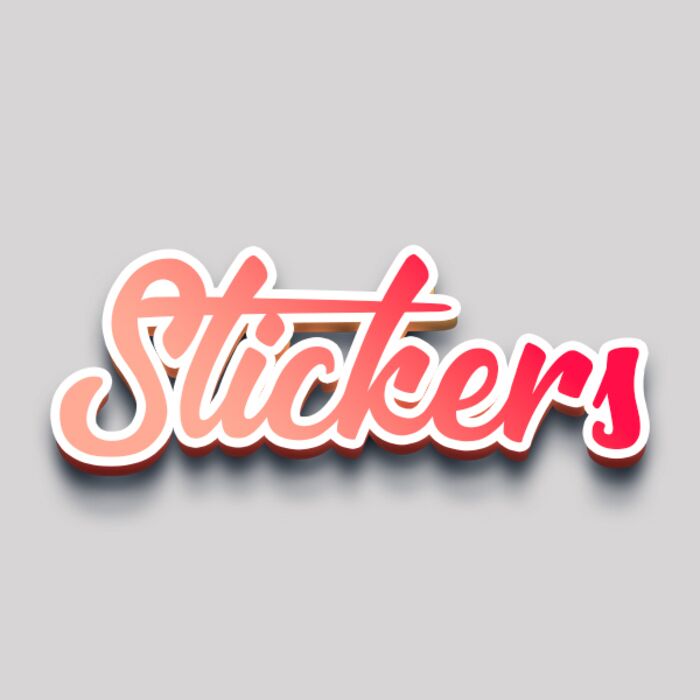 75 Stickers 3"x3" Thumbnail