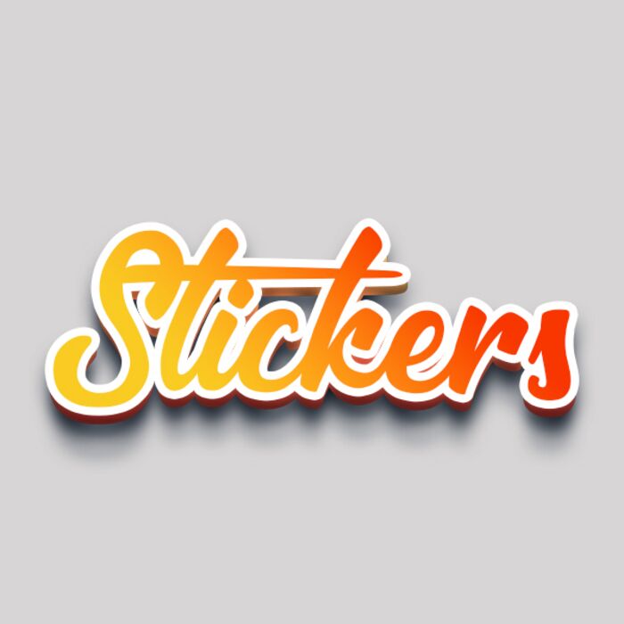 75 Stickers 4"x4" Thumbnail