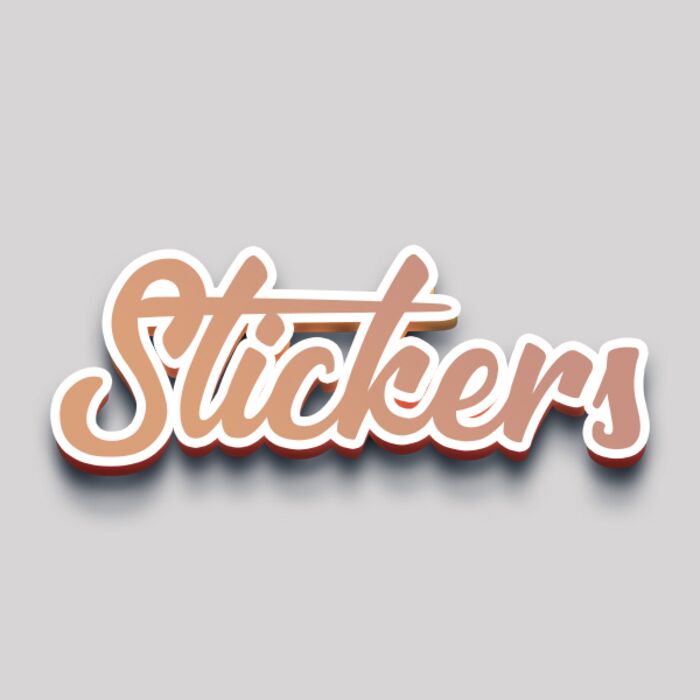 100 Stickers 2"x2" Thumbnail