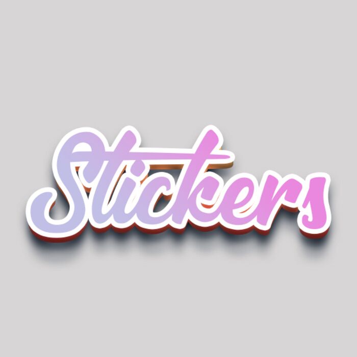 100 Stickers 3"x3" Thumbnail