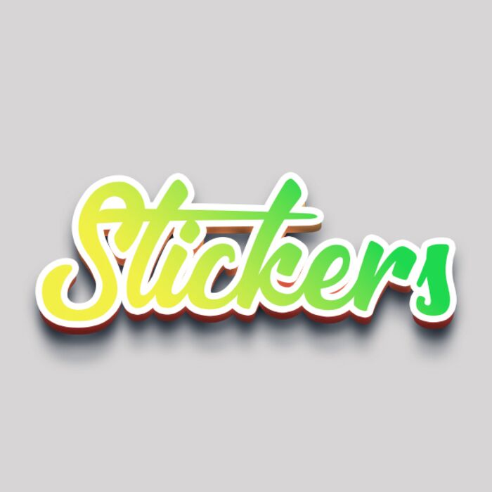 350 Stickers 4"x4" Thumbnail