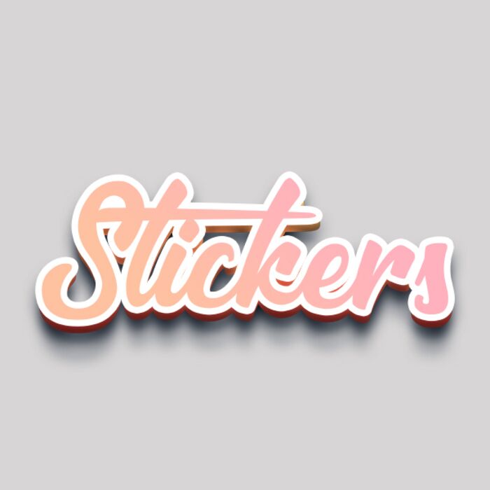 500 Stickers 4"x4" Thumbnail