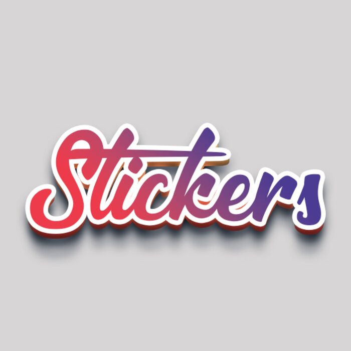 1000 Stickers 4"x4" Thumbnail