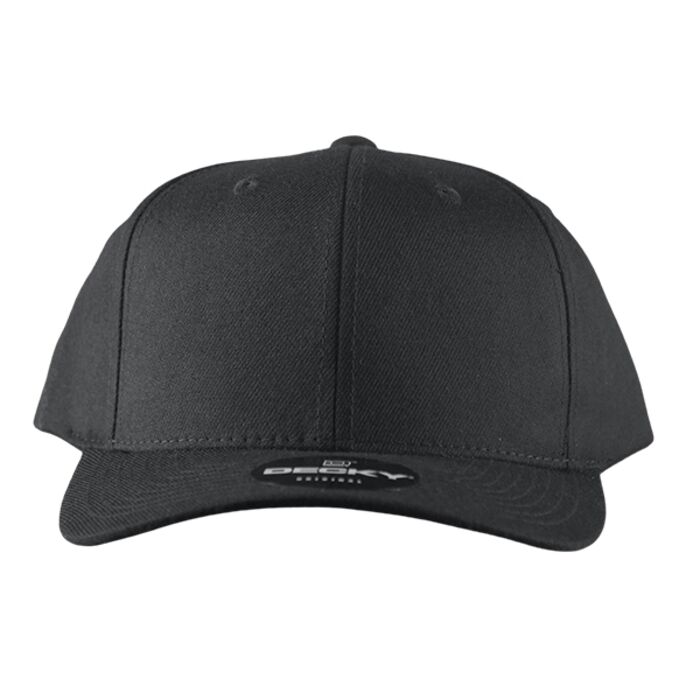 6 Panel Mid Profile Structured Acrylic/Polyester Snapback Thumbnail