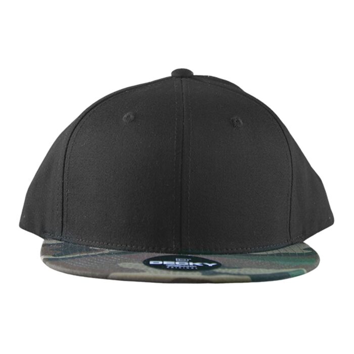 6 Panel High Profile Structured Camo Snapback Thumbnail