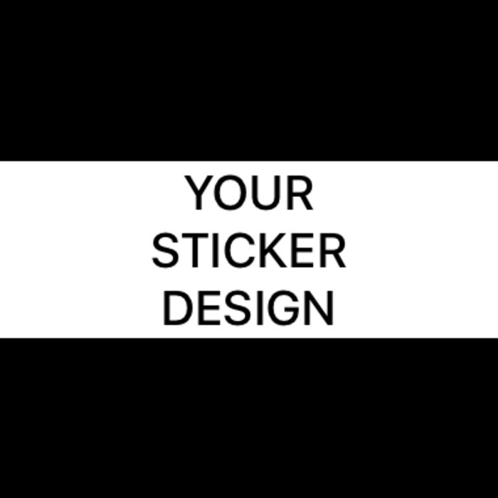 Dark One Color Sticker Thumbnail