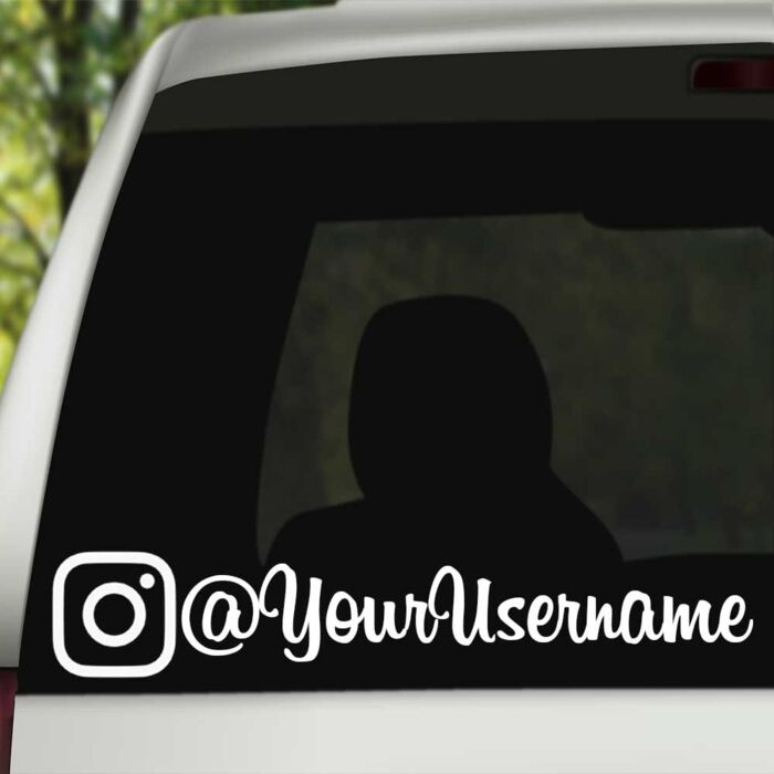 Same Day Pick Up Instagram Name Sticker (MAX ORDER 12 PIECES) Thumbnail
