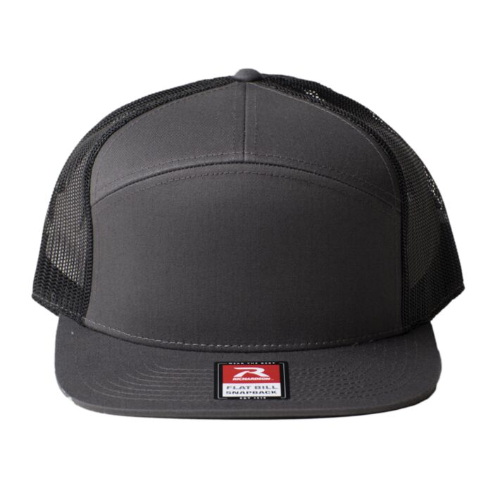Richardson Hi-Pro 7-Panel Trucker Hat 168 Thumbnail