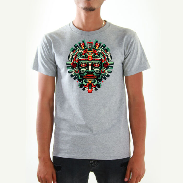 Aztec God Face Tshirts  Thumbnail