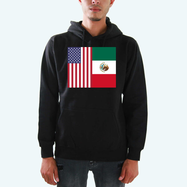 USA Mexico Flag Hoodies Thumbnail