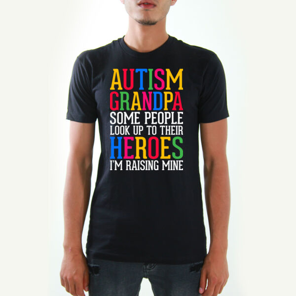 Autism Grandpa Tshirts Thumbnail
