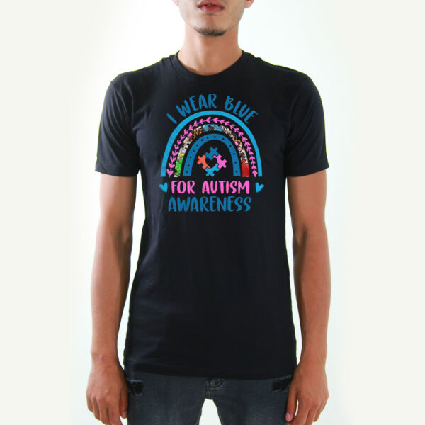 I Wear Blue From Autism #3 Tshirts Thumbnail