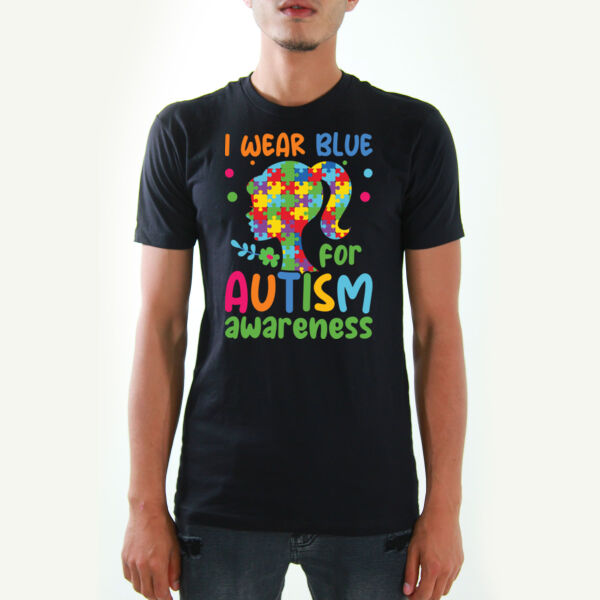 I Wear Blue From Autism #2 Tshirts Thumbnail