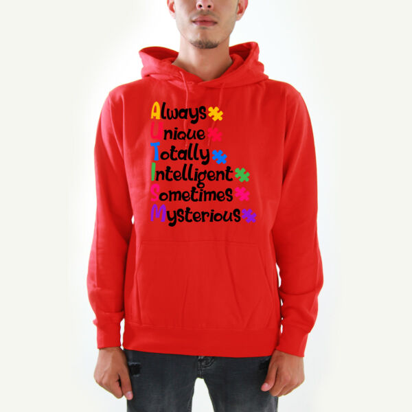 Always Unique, Totally Intelligent.... Hoodies  Thumbnail