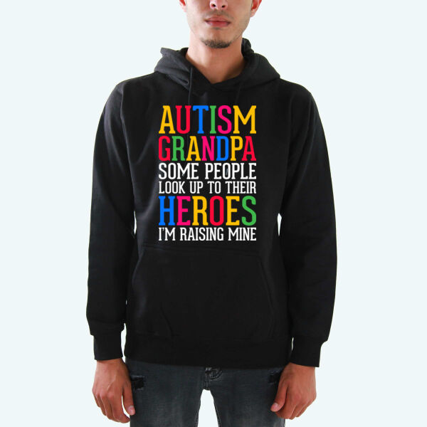 Autism Grandpa Hoodies  Thumbnail
