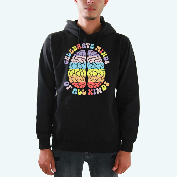 Celebrate Minds Of Kinds Hoodies  Thumbnail