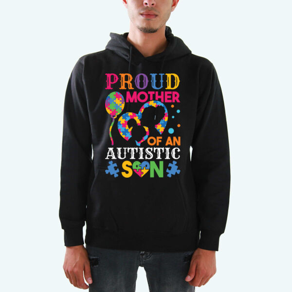 Proud Mother Of Autistic Son #2 Hoodies Thumbnail