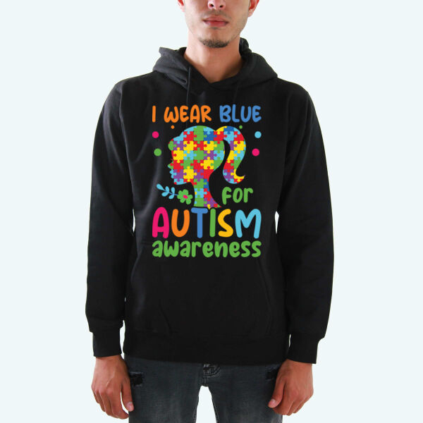 I Wear Blue From Autism #2 Hoodies  Thumbnail