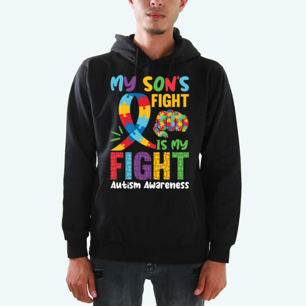 My Son's Fight is My Fight #2 Hoodies  Thumbnail